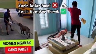 KURIR CORE..!! Deretan Momen Kocak Kurir PAKET Paling Bikin Ngakak - Part 12