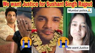 Justice for Sushant singh rajput | TikTokers reaction | tik tok | boycott | sushant viral videos