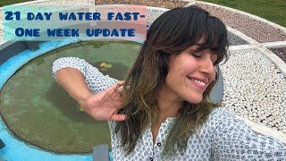 21 Day water Fast - One Week Update | Ranjini Haridas Vlogs - part 2