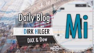 Die Korrektur hat begonnen! DAX/Dow/Gold/Bitcoin - Montag  (D. Hilger)