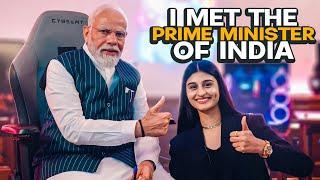 I MET THE PRIME MINISTER OF INDIA ️