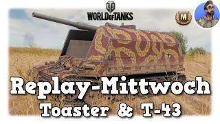 WoT - Pz.Sfl. IVc & T-43 - Arty Killer - World of Tanks