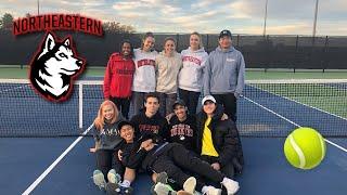 MY FIRST COLLEGE TENNIS TOURNAMENT | Northeastern University