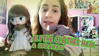 Blythe clothes haul + updates!