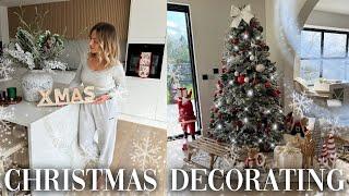 DECORATE FOR CHRISTMAS WITH ME! CHRISTMAS HOME TOUR 2023 | Lucy Jessica Carter