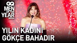 Yılın Kadını Seçilen Gökçe Bahadır'a Ödülünü Salih Bademci Verdi | GQ Men of The Year 2024