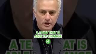 Jose Mourinho saw what Mikel Arteta was building at Arsenal  #shorts