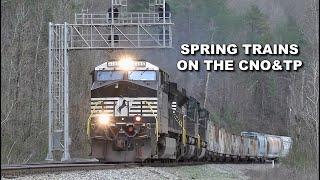 Trains and Tunnels on Norfolk Southern's "Rat Hole" Line