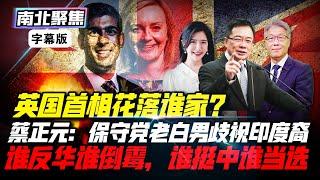 英国首相花落谁家？蔡正元：保守党老白男歧视印度裔！谁反华谁倒霉，谁挺中谁当选！#中国 #英国 #蔡正元