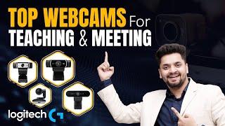 Best Webcams for Online Classes and Zoom Meetings | Review Logitech PTZ , Brio,  C90e, C992 Pro