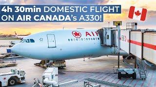 TRIPREPORT | Air Canada (ECONOMY) | Airbus A330-300 | Vancouver - Montreal