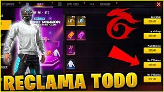  Ultima Hora! FREE FIRE ESTA REGALANDO EL CUELLO DE TORTUGA BLANCO - RECLAMA GRATIS