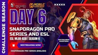 WATCH PARTY‼️ [ENG] AP Mobile Legends: Bang Bang| SPS Challenge Season | S6 Day 6