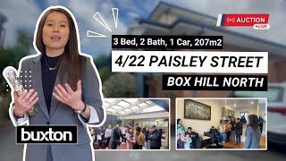 Live Auction @ 4/22 Paisley Street, Box Hill North