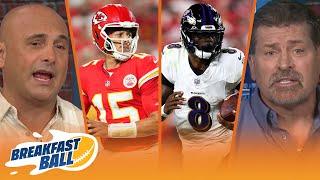 Chiefs survive Ravens, Can anyone beat Kansas City this season? | NFL | BREAKFAST BALL