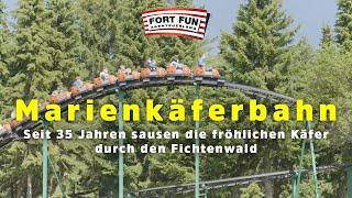 Beliebt bei Groß & Klein - die Marienkäferbahn im FORT FUN