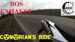 Aprilia Dorsoduro 1200 BOS Performance Exhaust Sound | Conorian's Ride