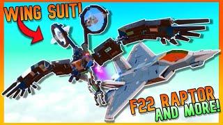 Working 'WING-SUIT',  Incredible F22 RAPTORS And MORE Of Your COOLEST CREATIONS! | Trailmakers