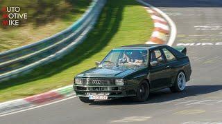 600HP LCE Performance Audi Sport Quattro testing on the Nürburgring