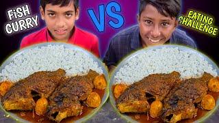 Whole Fish Curry with Rice Eating Challenge