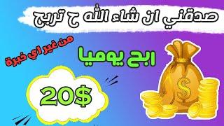 الربح من الانترنت للمبتدئين من 10 الى 20 دولار يوميا