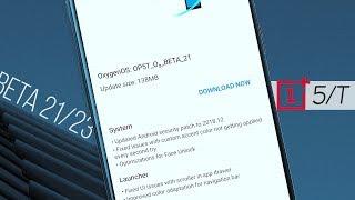 OnePlus 5 & 5T : New Pie Open Beta Update [ 23/21 ] w/ Bug Fixes + Dec Security Patch!