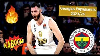 Georgios Papagiannis ● 2023/24 Best Plays & Highlights ● Fenerbahce Beko