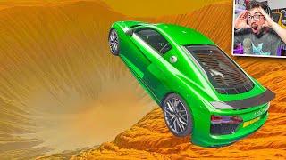 ACCIDENTES EXTREMOS EN UN CRATER  | BeamNG Drive