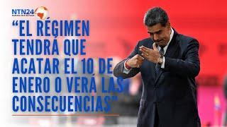 “Maduro tendrá que acatar el 10 de enero, si no se atendrá a consecuencias”: Antonio López-Istúriz