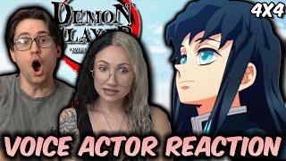 Hashira VS Hashira!  - Voice Actor Reacts to Demon Slayer Season 4 (DEMON SLAYER 4x4)