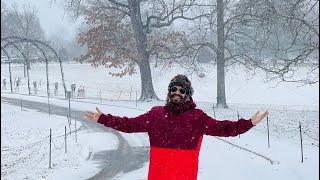 Usa First Snow | Enjoying with American Friend | Mohit Mawri