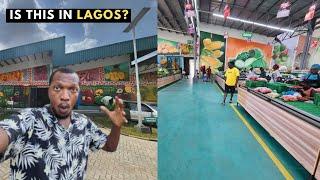 This is the 1st Lagos Indoor Food Market | Lagos Agro Hub in Idi-Oro, Mushin, Lagos.