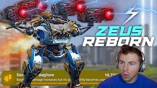 Most UNSTOPPABLE Zeus Build Of All Time... Non-Stop 1 ZAP Kills - Transformed | War Robots