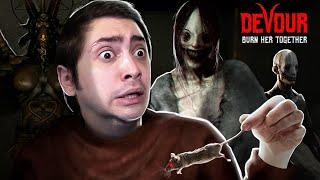 alanzoka jogando Devour com os amigos no mapa novo