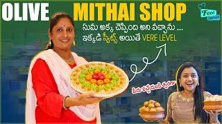 Hyderabad Famous Olive Mithai Shop | Best Sweets | Festival Special Varieties | Food Chowrasta