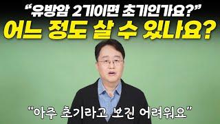 유방암 2기이면 초기인가요