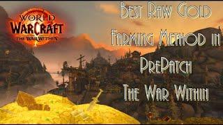 BEST RAW GOLD MAKING METHOD IN WOW RIGHT NOW!