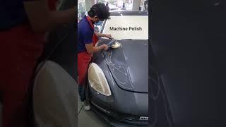 3M Hypershield Coating complete process and result on Porsche Panamera Turbo