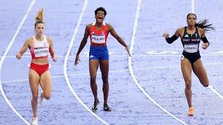 Dominican Republic's Marileidy Paulino gold winning run in women's 400m final! paris Olympics 2024