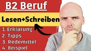 B2 Beruf Prüfung | Lesen + Schreiben