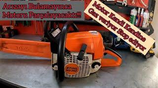 The Chainsaw Eats Its Own Gas, Stops / Would Get Angry And Smash The Engine!!