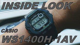 Casio WS1400H-1AV Inside Look