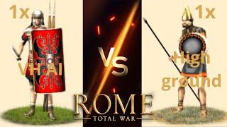 What Is the Worst Roman Infantry Unit That Can Beat Levy Pikemen Defending a Hill in Rome: TW?