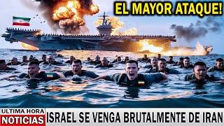 BRUTAL ATAQUE! La Marina israelí voló flota iraní en el puerto sirio! 3000 tropas iraníes hundidas!