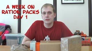 A Week On Ration Packs Day 1
