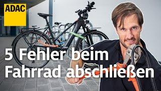 Die 5 größten Fehler beim Fahrrad abschließen – So schützt ihr es besser vor Diebstahl!