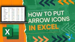 How to use arrow icons in Excel - Conditional Formatting | Efficiency 365