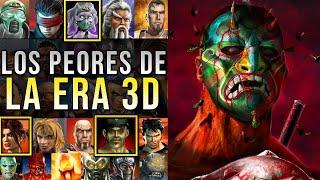 Los Peores Personajes de la Era 3D (Todos los juegos de Mortal Kombat) Deception & Armageddon