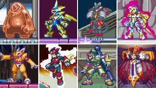 All Mutos Reploid, Mechaniloid, & Pantheon Boss Fights - Mega Man Zero 1, 2, 3, 4 (No Damage)