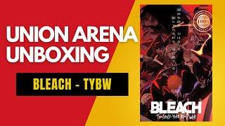 UNBOXING! 16 booster packs!! UNION ARENA - BLEACH - THOUSAND YEAR BLOOD WAR - RARES and SUPER RARES!